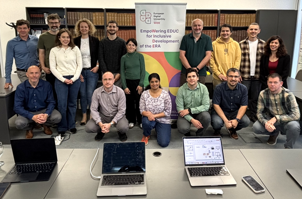 Ihor Yurkevych at the Genomics and Bioinformatics Workshop at the University of Pécs