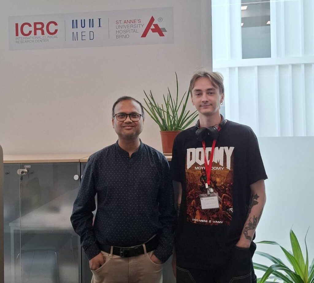 Andrii Shturmak and Dr. Amit Khairnar